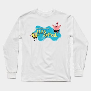 FLEX APPEAL (SPONGE PARODY) Long Sleeve T-Shirt